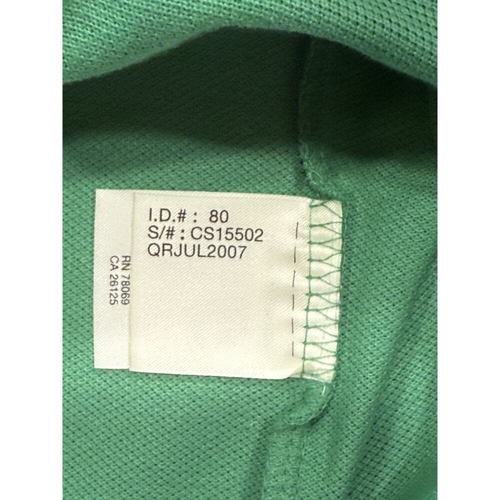 NWT Callaway Polo Golf Shirt Mens Large Kelly Green 100% Cotton Short Sleeve - Picture 8 of 10